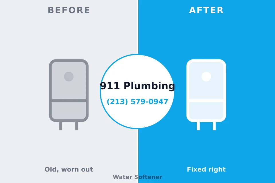 Before and after: plumbing repair Rural Valley, PA